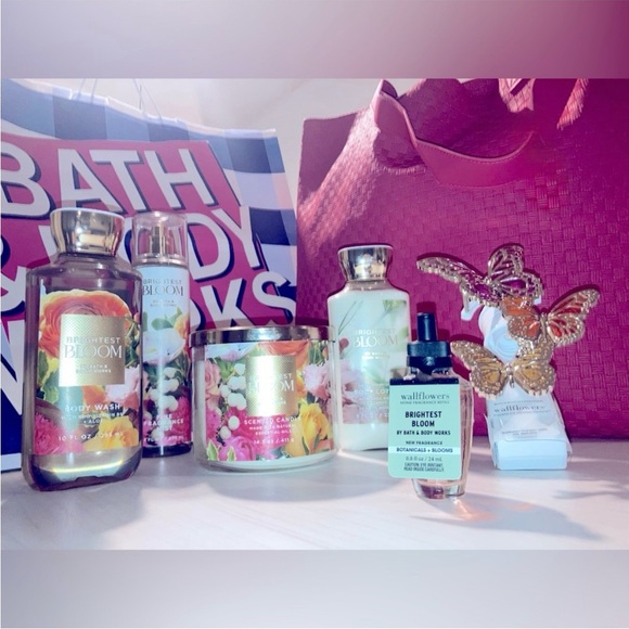 Bath & Body Works TOTE BAG Brightest Bloom Ultimate Mother’s Day Gift - Picture 2 of 5